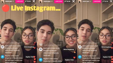 Live Instagram Intip Keromantisan Naura Ayu Dan Fadi Alaydrus Saat