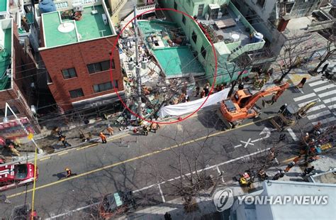 부산 리모델링 노후주택 붕괴3명 구조·2명 사망종합2보 연합뉴스