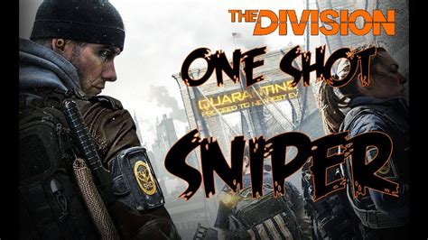 The Division 1 4 One Shot Sniper PVP Gameplay YouTube