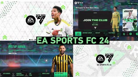 МЕНЮ В СТИЛЕ Ea Fc 24 Fifa 24 ДЛЯ Fifa 23 Tu 14 1