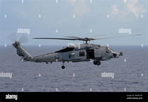 SOUTH CHINA SEA March 27 2024 An MH 60R Sea Hawk Assigned To The