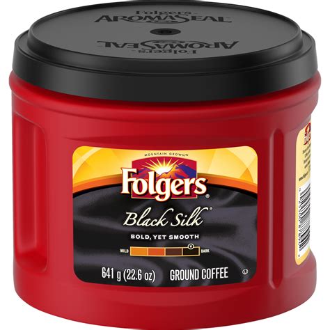 Caf Moulu Folgers Black Silk G Canadian Tire