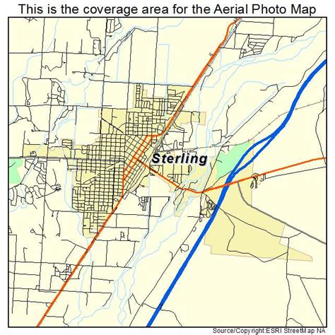 Aerial Photography Map of Sterling, CO Colorado