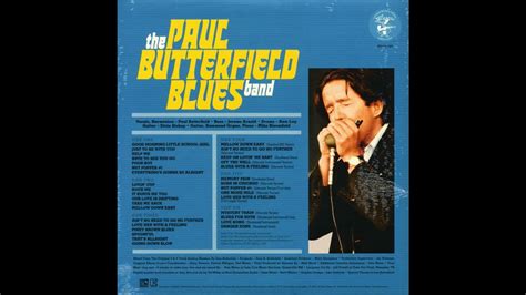 Paul Butterfield Blues Band Lost Sessions Expanded 64 66 Youtube