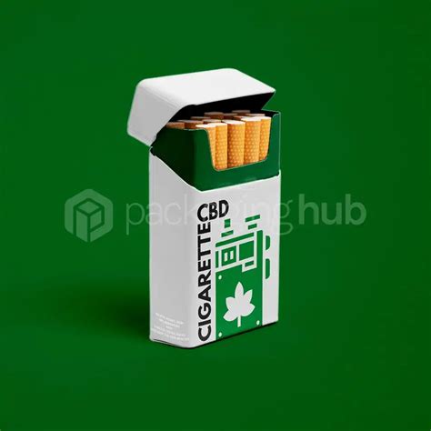 Custom Printed Cbd Cigarette Boxes With Logo Packaging Hub