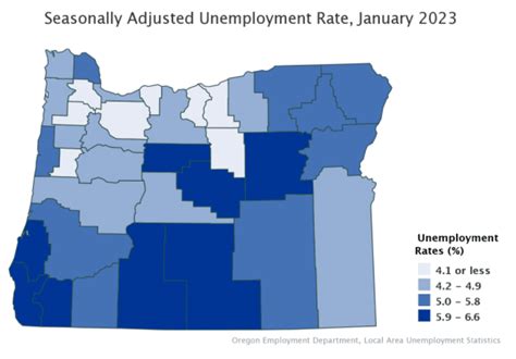 January 2023 Employment and Unemployment in Oregon’s Counties ...