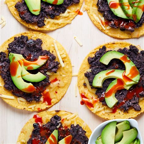 Best Black Bean Tostadas Recipe How To Make Black Bean Tostadas