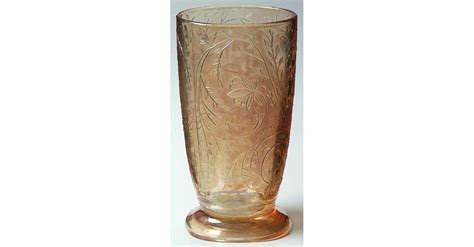 Floragold Oz Footed Tumbler By Jeannette Replacements Ltd