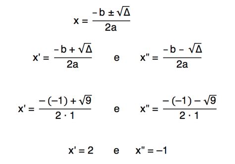 Formulas Com B Das Funcao Quadratica - Exemplos De Equacoes De Funcao Quadratica