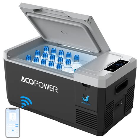 ACOPOWER Mini réfrigérateur portatif V18 congélateur de voiture 19 pte