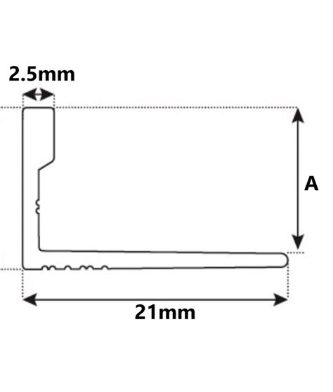 Aluminium L Shape Angle Bar MJS Floorcoverings