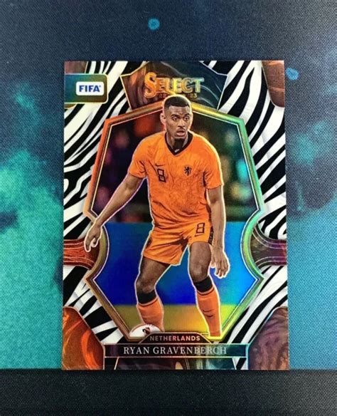 Ryan Gravenberch Panini Select Fifa Zebra Pays Bas Eur