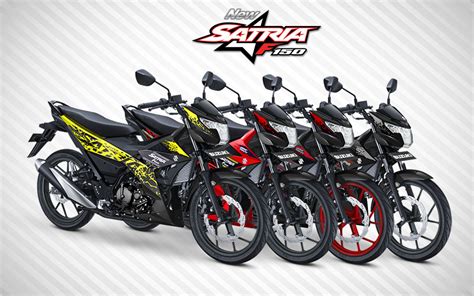 Pilihan Warna Suzuki Satria F150 Terbaru BlogOtive