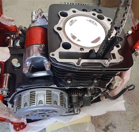 Honda Nx Dominator Cylinder Barell Je Piston Install