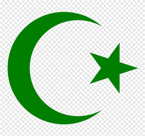 Symbols Of Islam Star And Crescent Croissant Leaf Text Png PNGEgg