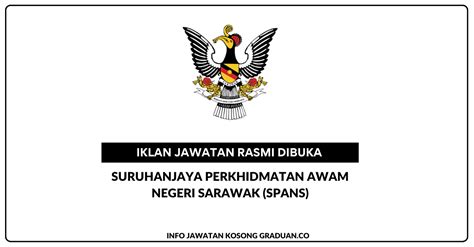 Permohonan Jawatan Kosong Suruhanjaya Perkhidmatan Awam Negeri Sarawak