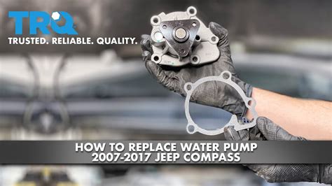 How To Replace Water Pump Jeep Compass Youtube