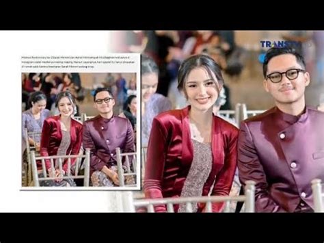 Anniversary Tahun Pacaran Dengan Azriel Hermansyah Sarah Menzel