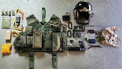 Usmc Usn Hgu Flight Helmet Lot Sru Cmu Aircrew Survival