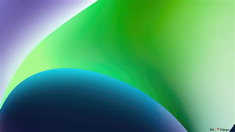 Iphone 14 Abstract Ios Green 4k Wallpaper Download