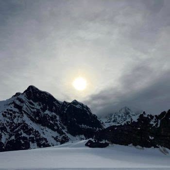 View From Ruth Glacier Alaska Magazine Photo Contest Sponsored