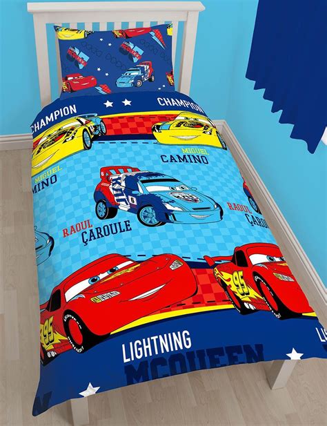 Disney Cars Piston Rotary Single Bed Duvet Quilt Cover Set 5055285386016