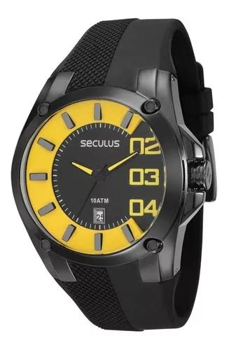 Reloj De Pulsera Seculus 28414gpsvpu1 De Cuerpo Color Negro Para