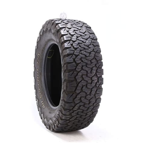 Set Of 2 Used LT 285 65R18 BFGoodrich All Terrain T A KO2 125 122R E