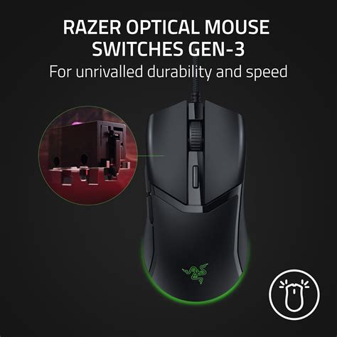 Razer Cobra Wired RGB Gaming Mouse 8500Dpi - Black