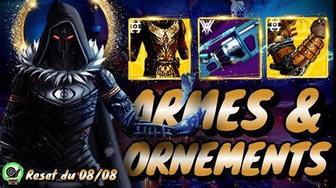 Armes Ornements A Ne Surtout Pas Manquer Cette Semaine Reset Du