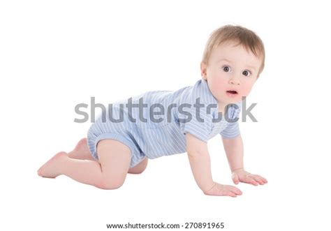 Side View Amazed Baby Boy Toddler Stock Photo 270891965 Shutterstock