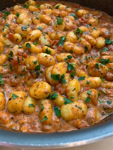 Anita S Delicious Ricotta Mascarpone Homemade Gnocchi In Vodka Sauce