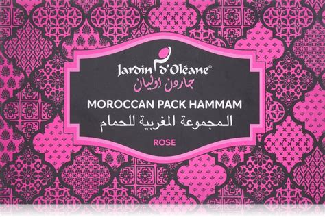 Jardin Oleane D Moroccan Pack Hammam Rose Moroccan Black Soap With