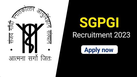 Sgpgi Lucknow Nursing Recruitment Lucknow Nursing Officer Bharti