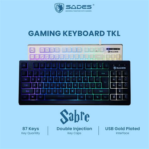 Jual Sades Sabre Tkl Rgb Gaming Keyboard Indonesia Shopee Indonesia