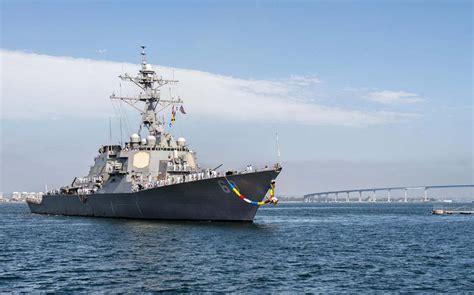 USS Milius deployment to Japan delayed amid ‘incredible’ workload in ...