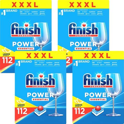 Finish Power Essential Lemon Tabletki Do Zmywarki Szt Zestaw