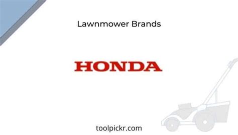 Best Honda Lawn Mower Review - ToolPickr.com