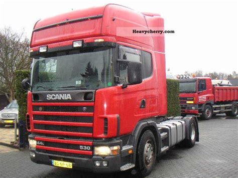 Scania 144l 530 V8 Topline Clima Retarder 1998 Standard Tractortrailer