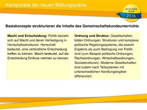 Bildungsplanreform Baden W Rttemberg Gemeinschaftskunde Ppt