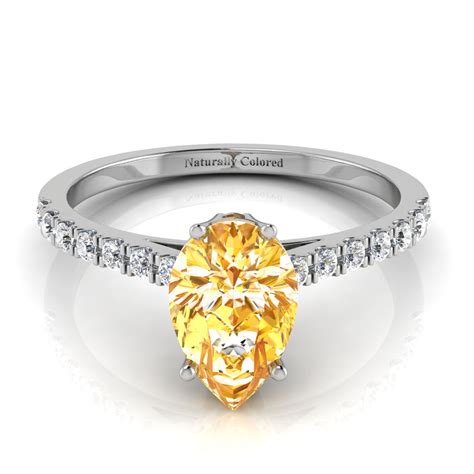 Orange Diamonds Naturally Colored