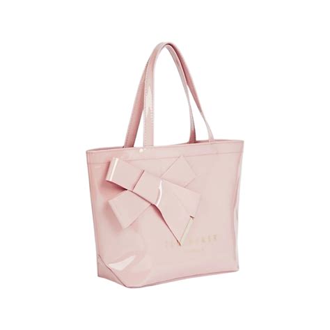 Ted Baker Seacon Crosshatch Small Icon Bag Pale Pink