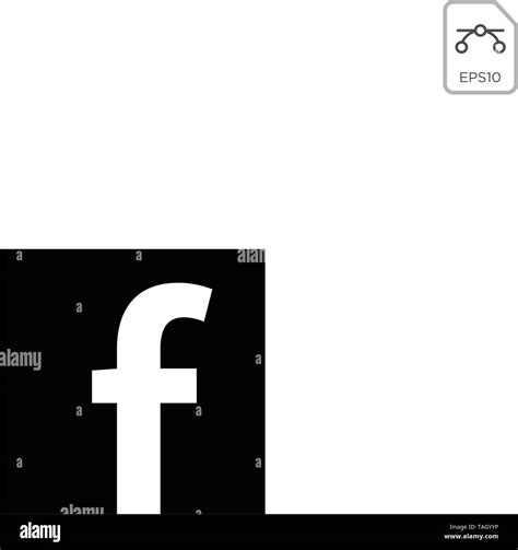 Facebook Logo Vector Black And White