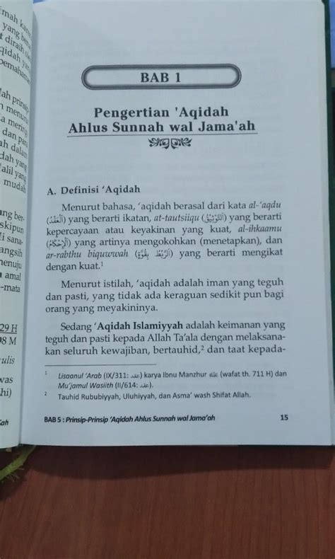 Prinsip Aqidah Ahlu Sunnah Wal Jamaah Hobbies Toys Books