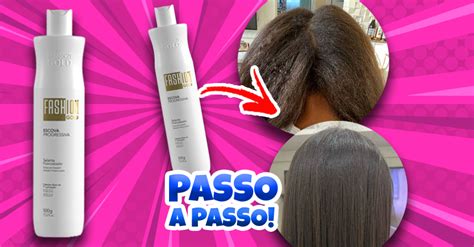 Como Aplicar A Progressiva Fashion Gold E Alisar O Cabelo Na Primeira