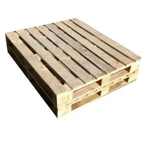 Brown Rectangular Two Way Wooden Pallet Capacity Kg At Best Price