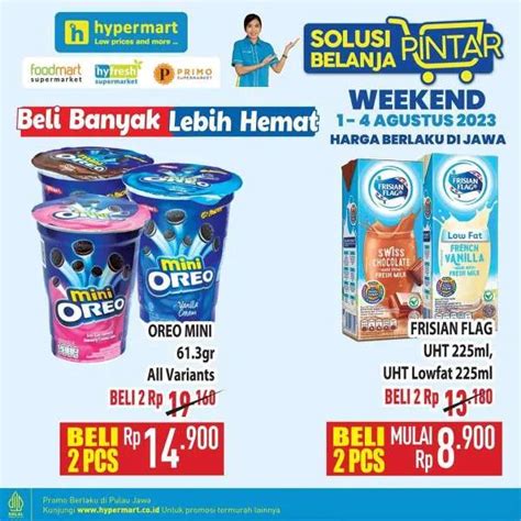 Promo Hypermart Beli Banyak Lebih Hemat 1 4 September 2023 Ada Beli 2