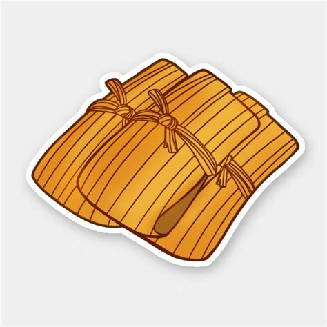 Authentic Mexican Tamales Season Sticker Zazzle Tamales Mexican