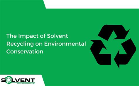 The Impact of Solvent Recycling on Environmental Conservation - Solvent ... 
