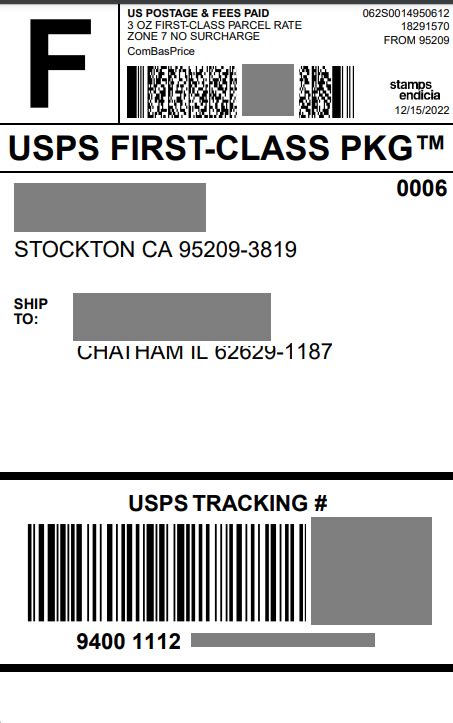 Usps First Class Package